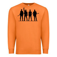 Carrot u2 silhouette the joshua tree tour poster Premium Sweatshirt - linhVisuals