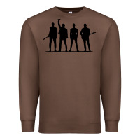 Chestnut u2 silhouette the joshua tree tour poster Premium Sweatshirt - linhVisuals