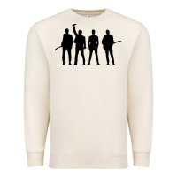 Sandshell u2 silhouette the joshua tree tour poster Premium Sweatshirt - linhVisuals