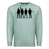 Seafoam u2 silhouette the joshua tree tour poster Premium Sweatshirt - linhVisuals