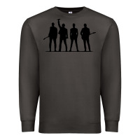 Smoke u2 silhouette the joshua tree tour poster Premium Sweatshirt - linhVisuals