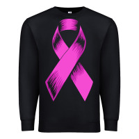 Black breast cancer t  shirt breast cancer care pink ribbon    breast cancer Premium Sweatshirt - linhVisuals