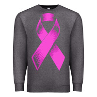 Charcoal Heather breast cancer t  shirt breast cancer care pink ribbon    breast cancer Premium Sweatshirt - linhVisuals