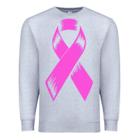 Heather Grey breast cancer t  shirt breast cancer care pink ribbon    breast cancer Premium Sweatshirt - linhVisuals