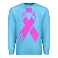 Ocean Blue breast cancer t  shirt breast cancer care pink ribbon    breast cancer Premium Sweatshirt - linhVisuals