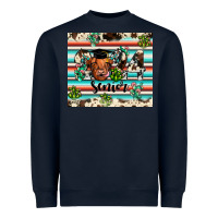 Navy 2024 senior cow Heavyweight Sweatshirt - JahusDesignShop