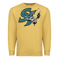 Antique Gold the-san-jose-barracuda-pen Premium Sweatshirt - linhVisuals