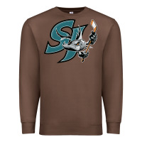 Chestnut the-san-jose-barracuda-pen Premium Sweatshirt - linhVisuals