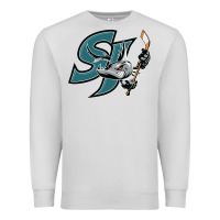 Dove Grey the-san-jose-barracuda-pen Premium Sweatshirt - linhVisuals