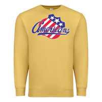 Antique Gold the-rochester-americans-pen Premium Sweatshirt - linhVisuals