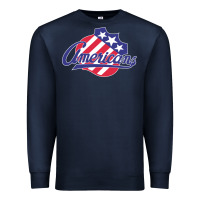 Navy the-rochester-americans-pen Premium Sweatshirt - linhVisuals