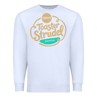 White toaster strudel pastry Premium Sweatshirt - linhVisuals