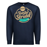 Navy toaster strudel pastry Premium Sweatshirt - linhVisuals