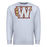 Heather Grey whitney high school Premium Sweatshirt - linhVisuals