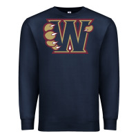 Navy whitney high school Premium Sweatshirt - linhVisuals