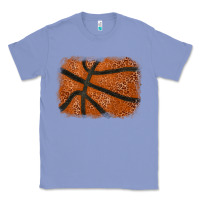 Colony Blue Basketball leopard glitter background Classic Tee - HowdyJamesFarm