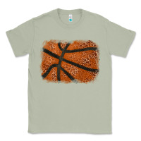 Matcha Basketball leopard glitter background Classic Tee - HowdyJamesFarm