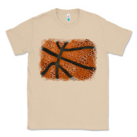 Mushroom Basketball leopard glitter background Classic Tee - HowdyJamesFarm