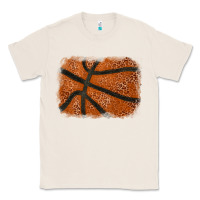 Natural Basketball leopard glitter background Classic Tee - HowdyJamesFarm