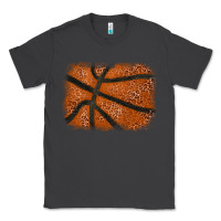 Smoke Basketball leopard glitter background Classic Tee - HowdyJamesFarm