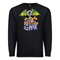 Black monster gwar movie Premium Sweatshirt - linhVisuals