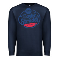 Navy toaster strudel pastry Premium Sweatshirt - linhVisuals