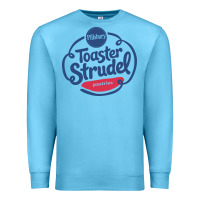 Ocean Blue toaster strudel pastry Premium Sweatshirt - linhVisuals