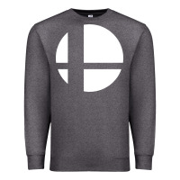 Charcoal Heather super smash bros Premium Sweatshirt - linhVisuals