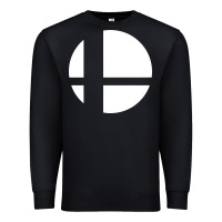 Black super smash bros Premium Sweatshirt - linhVisuals