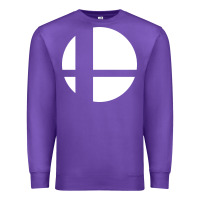 Purple super smash bros Premium Sweatshirt - linhVisuals