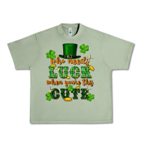 Oil Green who needs luck when you're this cute Urban Heavy Tee - FaDigitalArtStudio