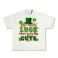 Pistachio who needs luck when you're this cute Urban Heavy Tee - FaDigitalArtStudio