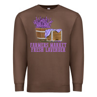 Chestnut Farmers Market Fresh Lavender Premium Sweatshirt - linhVisuals