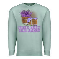 Seafoam Farmers Market Fresh Lavender Premium Sweatshirt - linhVisuals