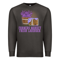 Smoke Farmers Market Fresh Lavender Premium Sweatshirt - linhVisuals