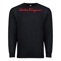 Black SALVATORE TSHIRT Premium Sweatshirt - linhVisuals