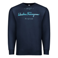 Navy SALVATORE TSHIRT Premium Sweatshirt - linhVisuals