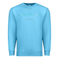 Ocean Blue SALVATORE TSHIRT Premium Sweatshirt - linhVisuals
