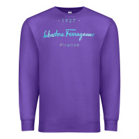Purple SALVATORE TSHIRT Premium Sweatshirt - linhVisuals