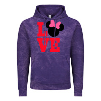 Cloud Purple Minnie Mouse Vintage Hoodie - CowhideDigitalArt