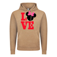 Vintage Coffee Minnie Mouse Vintage Hoodie - CowhideDigitalArt