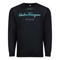 Black SALVATORE TSHIRT Premium Sweatshirt - linhVisuals