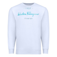 White SALVATORE TSHIRT Premium Sweatshirt - linhVisuals