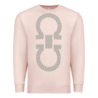 Pale Pink SALVATORE TSHIRT Premium Sweatshirt - linhVisuals