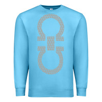 Ocean Blue SALVATORE TSHIRT Premium Sweatshirt - linhVisuals