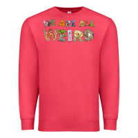 Cardinal we are all weird Premium Sweatshirt - linhVisuals
