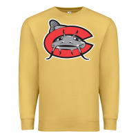 Antique Gold carolina mudcats Premium Sweatshirt - linhVisuals