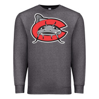 Charcoal Heather carolina mudcats Premium Sweatshirt - linhVisuals