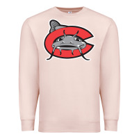 Pale Pink carolina mudcats Premium Sweatshirt - linhVisuals