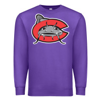 Purple carolina mudcats Premium Sweatshirt - linhVisuals